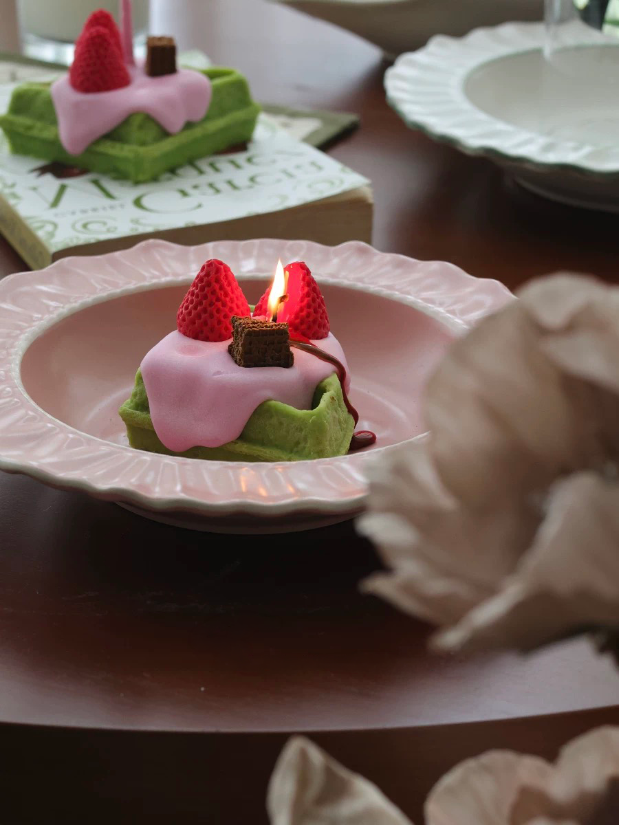 The Imposter Matcha Cream Waffle Scented Candle