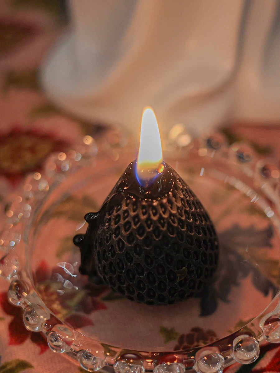 The Imposter Noir Strawberry Unscented Candle