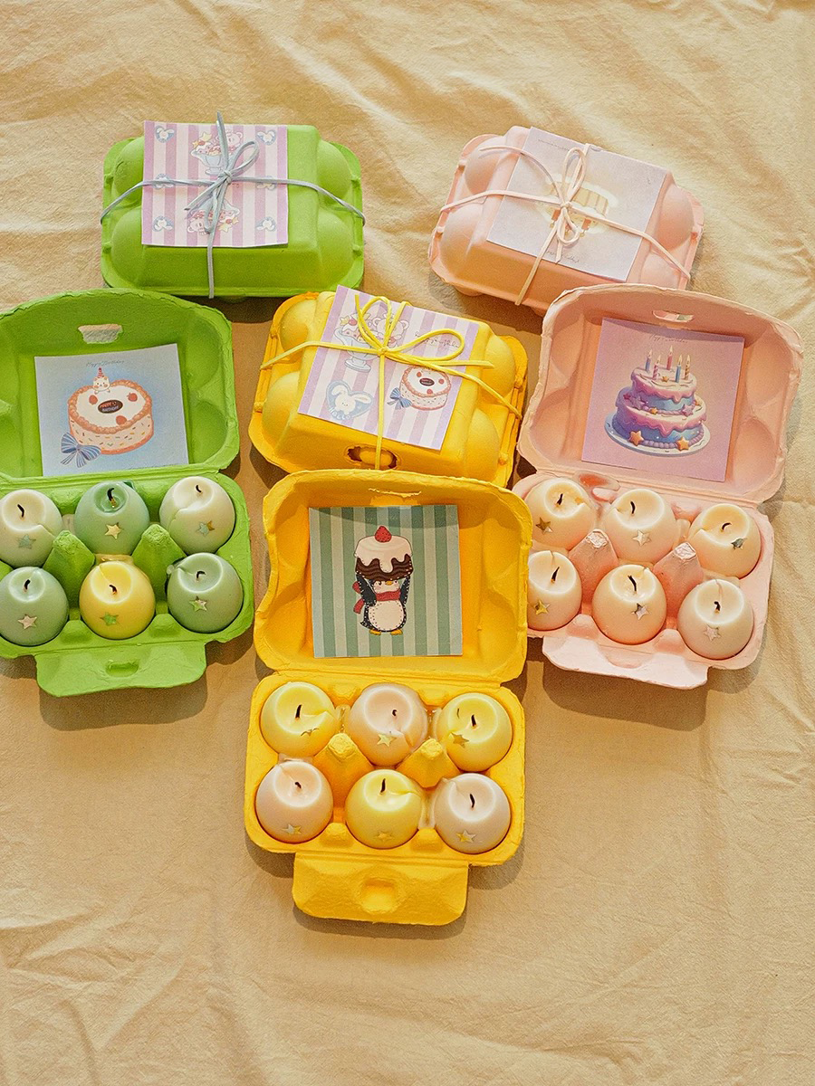 The Imposter Colorful Eggs Scented Candle