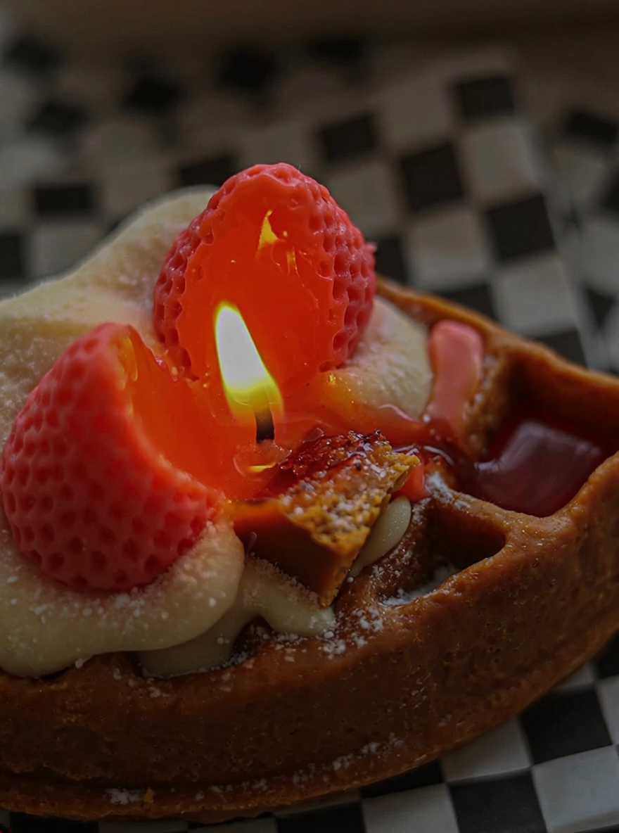 The Imposter Cream Waffle Scented Candle
