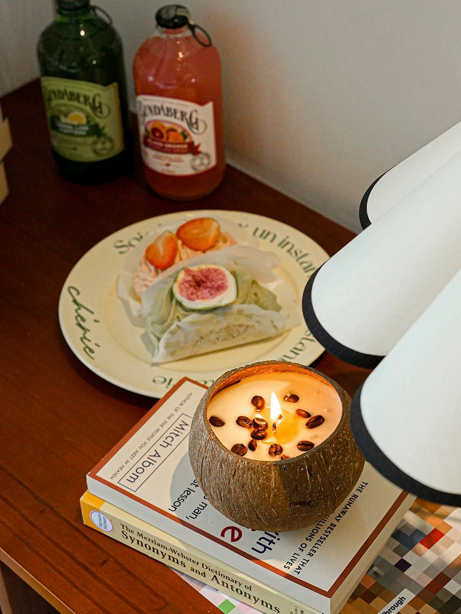 The Imposter Coconut Shell Scented Candle