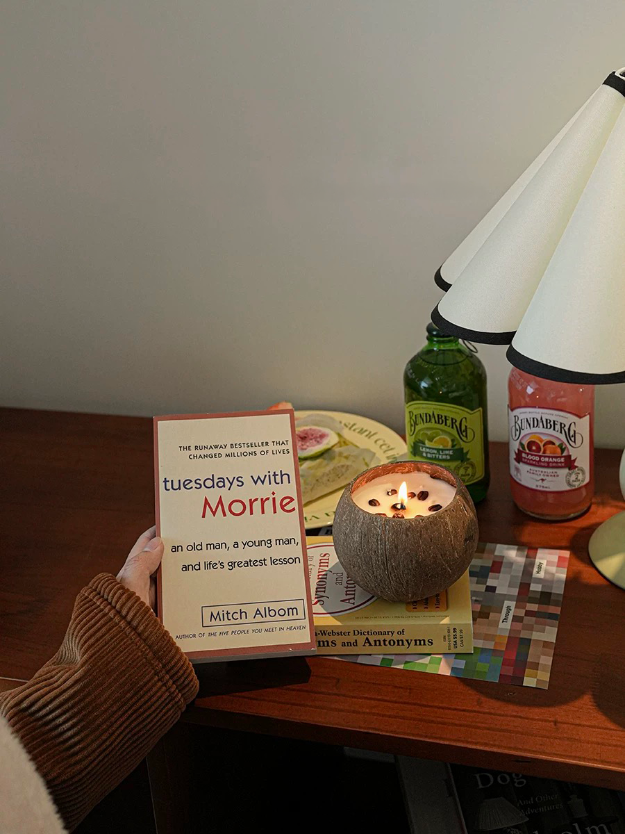 The Imposter Coconut Shell Scented Candle