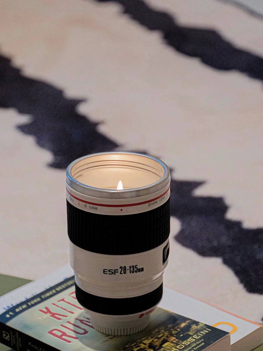 The Imposter Camera Lens Scented Candle